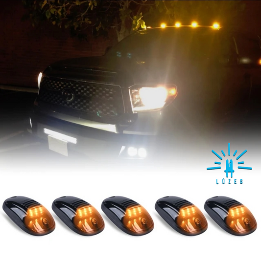 Cab Lights LED Ámbar para Pickups y Camiones – Estilo y Seguridad en el Techo